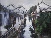 谷下喬一　タイムスリップ・上海郊外　油絵F50号